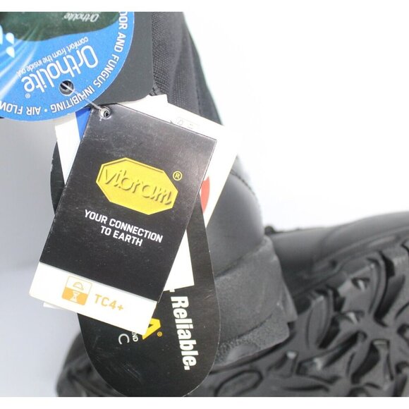 BLACKHAWK! Combat Boots Women's Size 5 Black Ops Leather Waterproof Cushioned - Picture 10 of 16